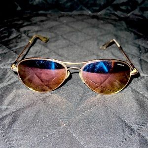 Randolph Amelia Sunglasses Rose Gold 22k Unisex Shades Authentic Aviator